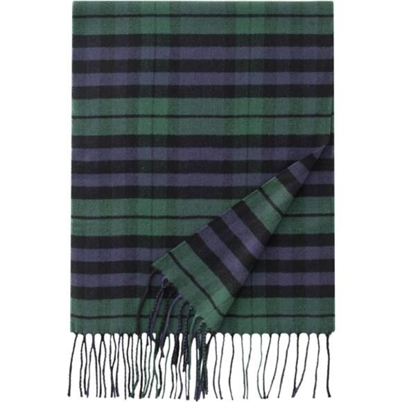 Ultra-Soft Winter Cashmere Feel Scarf Warm Long Unisex Winter Scarves - Picture 6 of 16